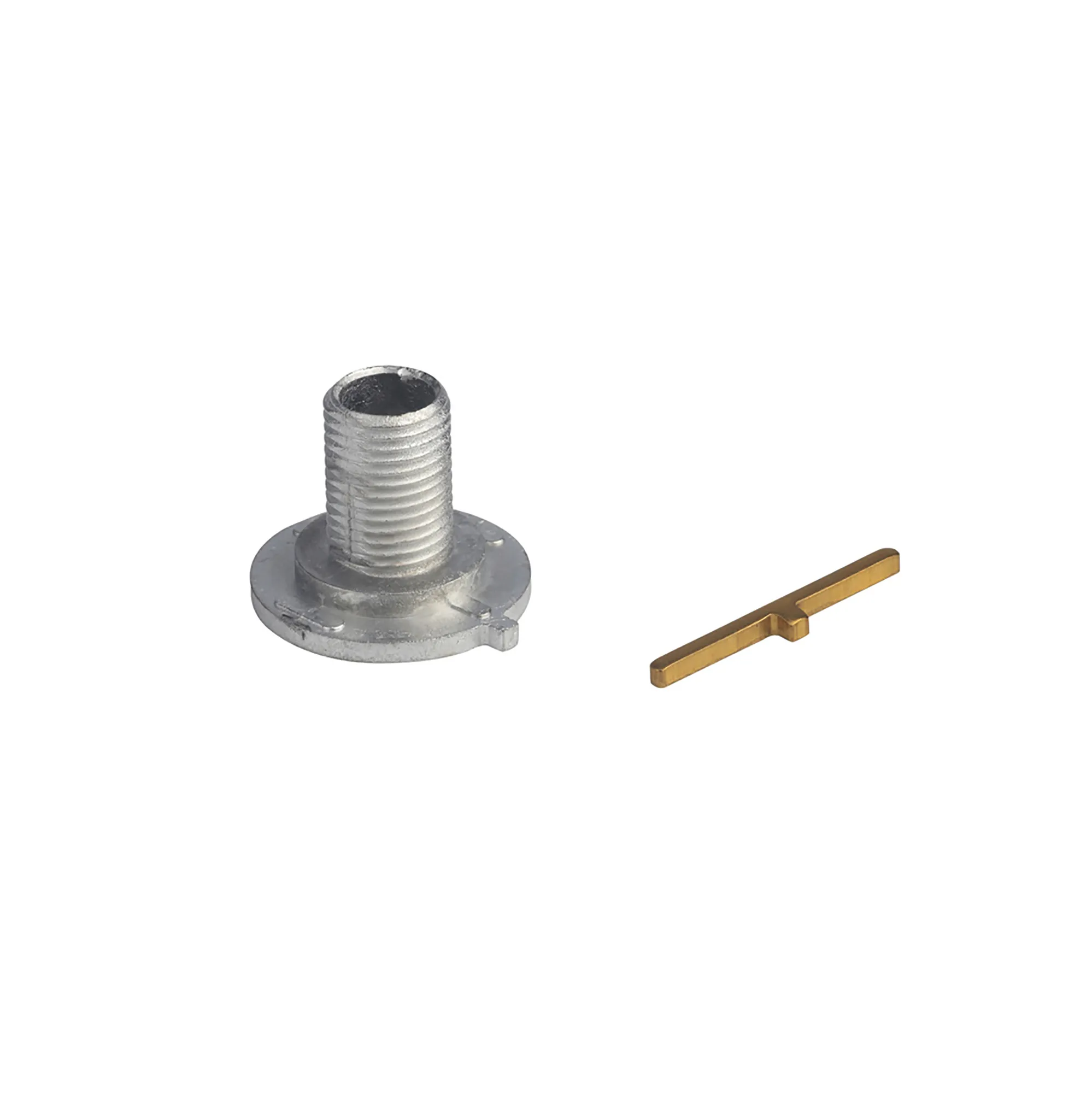 Ret. Collar Incl. Smart Slider for M10 External Thread 98-550-0  Eutrac Adapters & Components-Galvanized